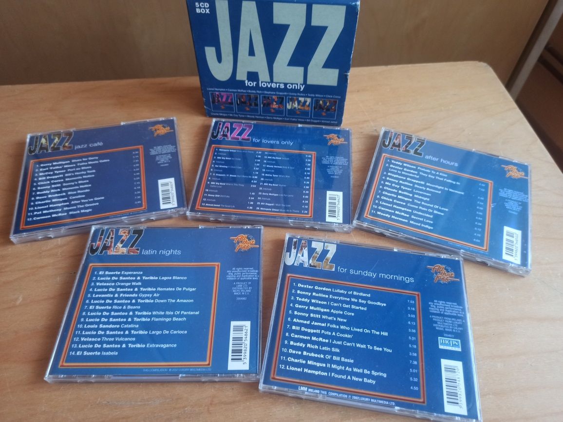 Colectie set 5 CD Jazz for lovers