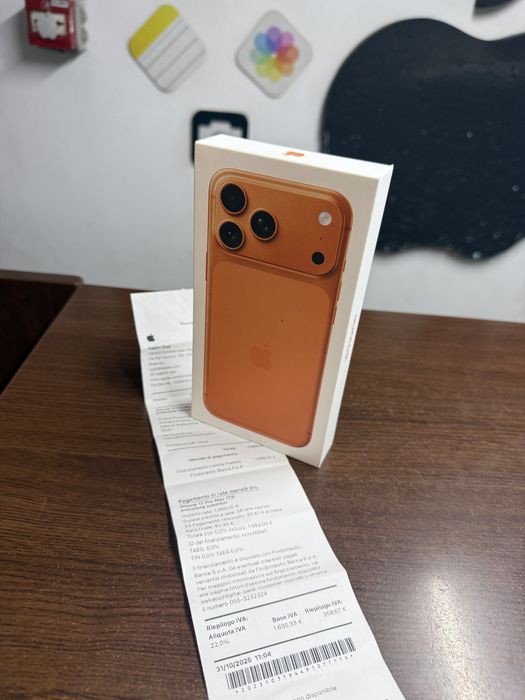 Vand Iphone 17 Pro Max 1 Tb Cosmic Orange Nou(Sigilat)