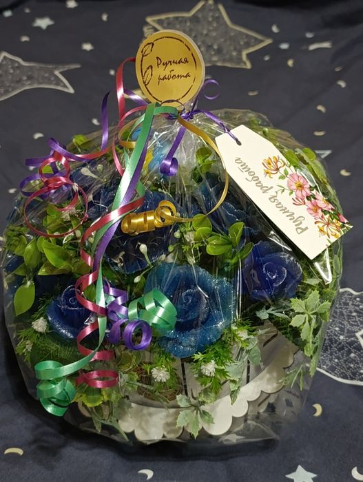 Оригинальный букет из мыла!!!