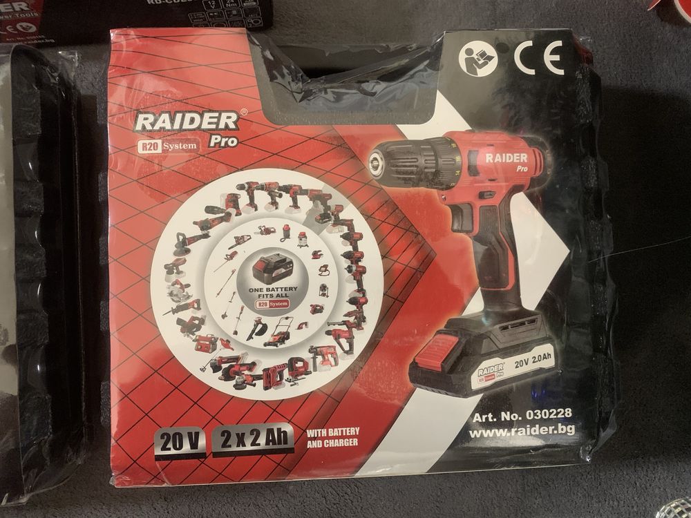 Винтоверти Raider/Райдер на батерия нови