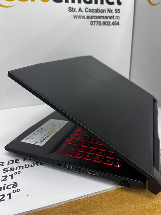 Laptop Gaming MSI Intel Core i5-11400H pana la 4.5 GHz, 15.6" -I-