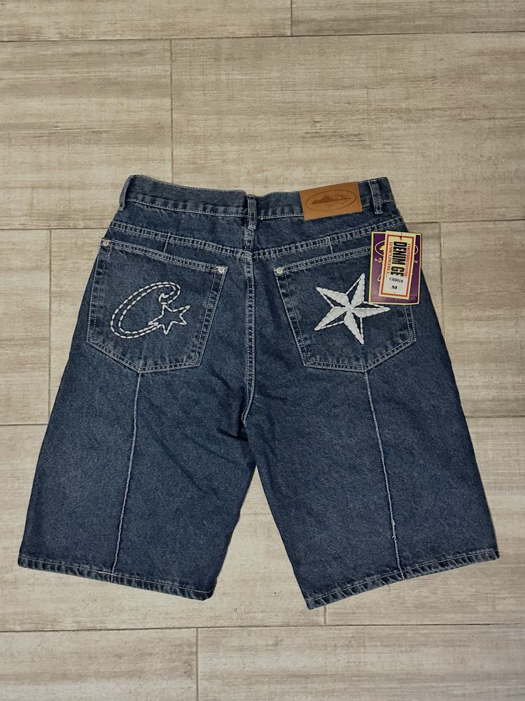 Corteiz denim shorts