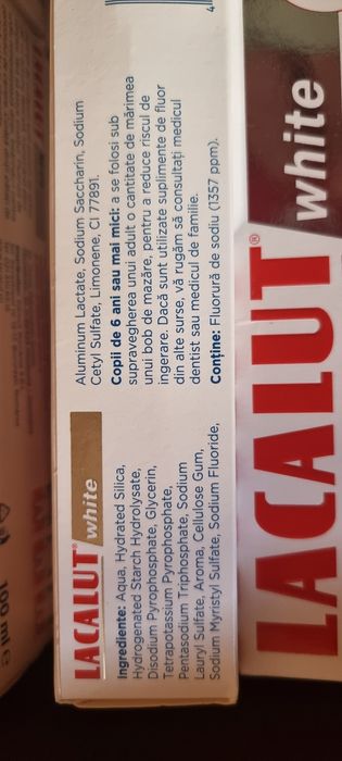 Pasta de dinți Lacalut 100ml White