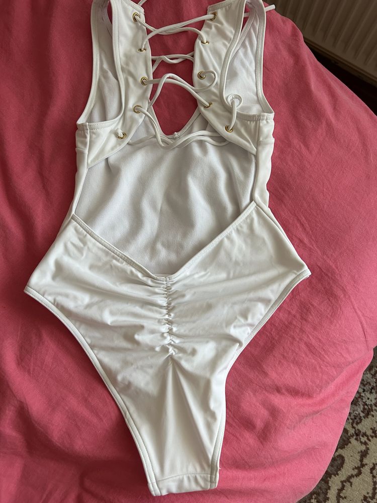 Costum de baie alb Asos 38/M