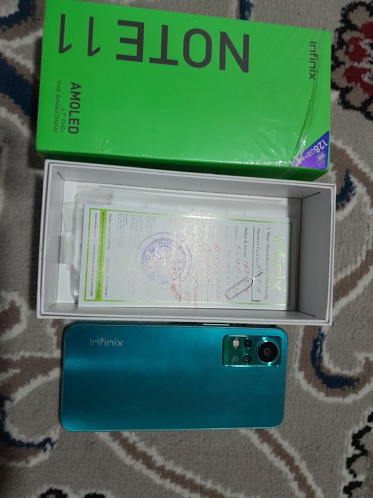 Infinix note 11 kafolati bn