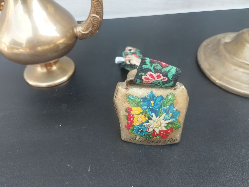 Месингов свещник 3ка , малък ибрик , чан / хлопка