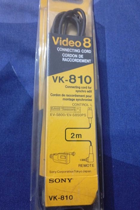Vând Cablu nou,VK 810 Video8 Sony