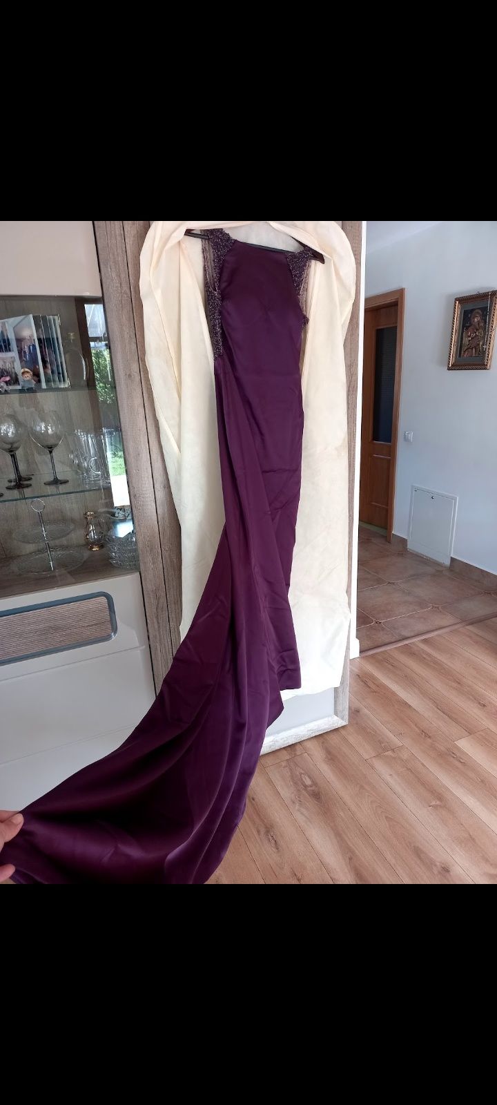 Rochie elegantă nașă