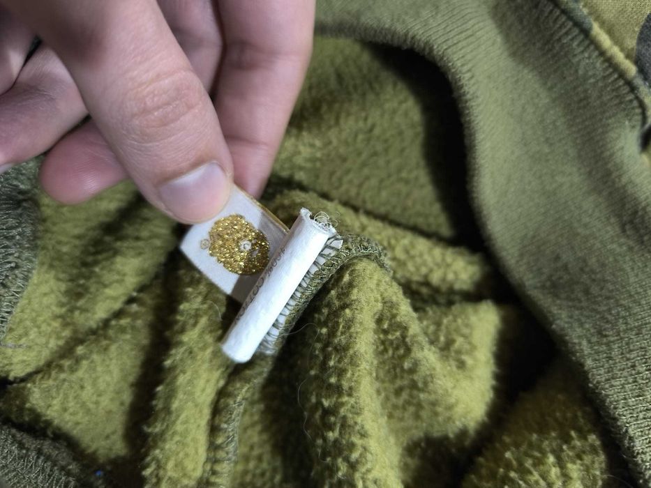 Camo Bape Shark Pullover Hoodie Hanorac 100 Bumbac Marime S