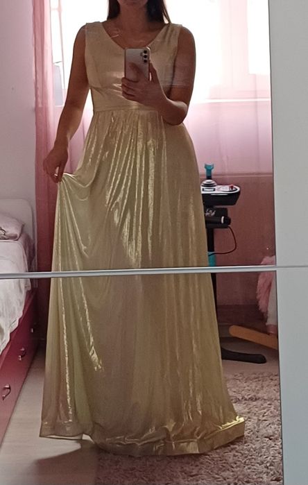 Rochie de nunta aurie
