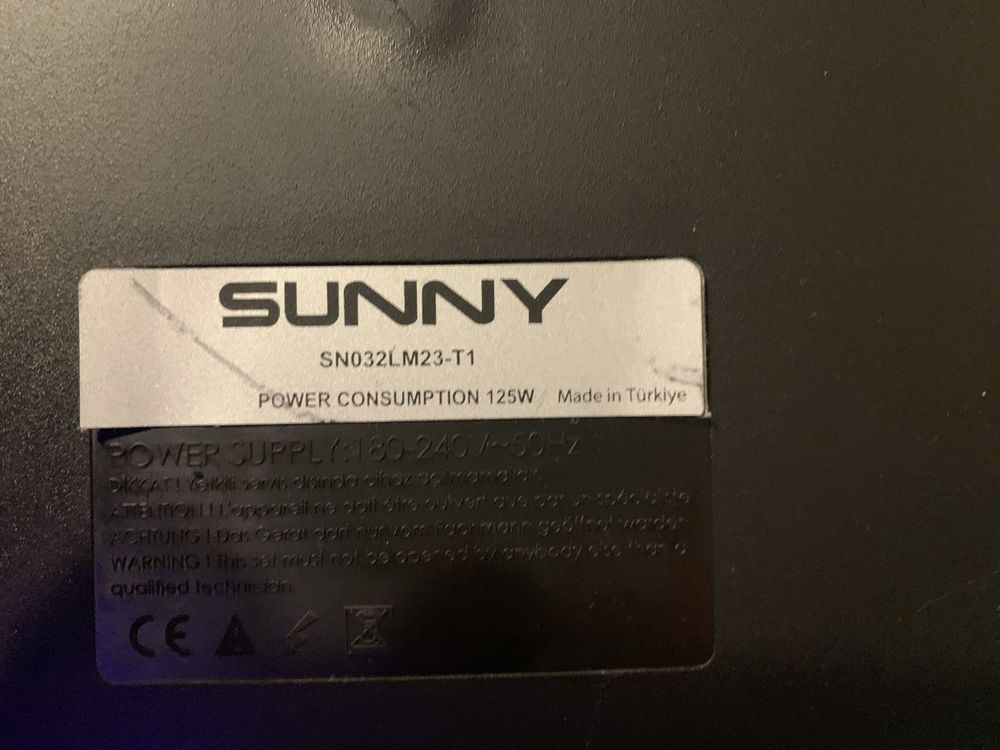 LCD 32” Sunny -TV defect