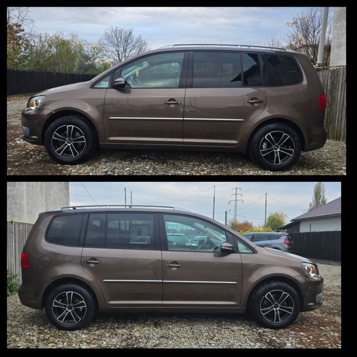 Vw Touran Highline 1.6tdi 7LOCURI E5 RATE Avans ZERO/ Transfer/Cash