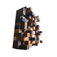 Panou acustic | Skyline Diffuser | PRD din lemn masiv 600x600 mm
