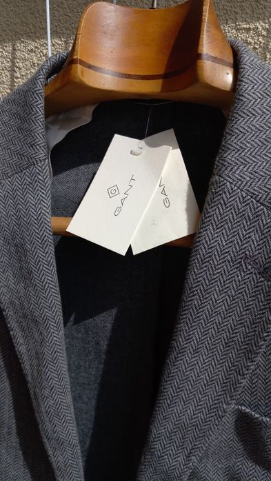 Ново Gant Herringbone мъжко сако/блейзър М/48