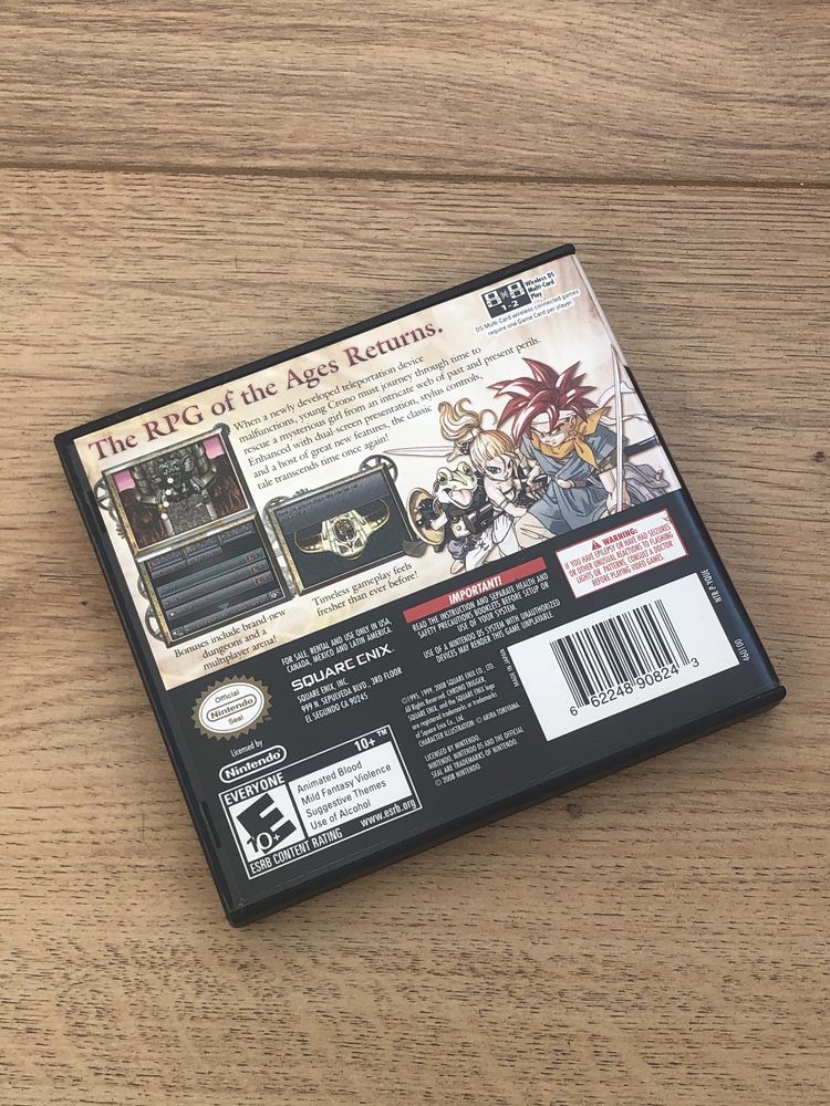 Chrono Trigger Nintendo DS full box