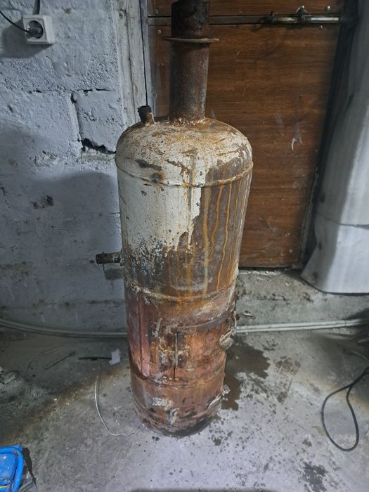 Буржуйка печь Котёл для гаража