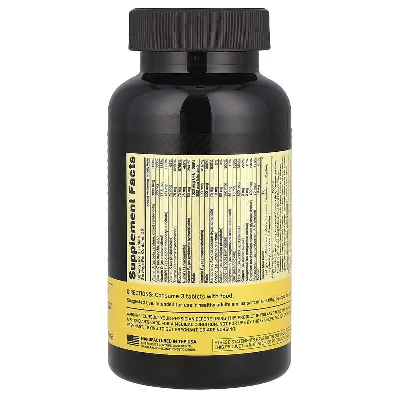Optimum Nutrition, Opti-Men, Опти мэн мультивитамин, multivitamin