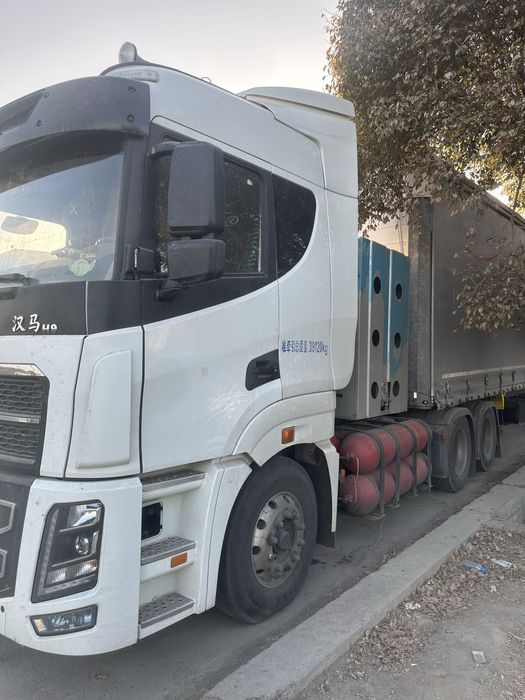 CAMC H9 2021 тягач + Schmitz cargobull 2017 прицеп