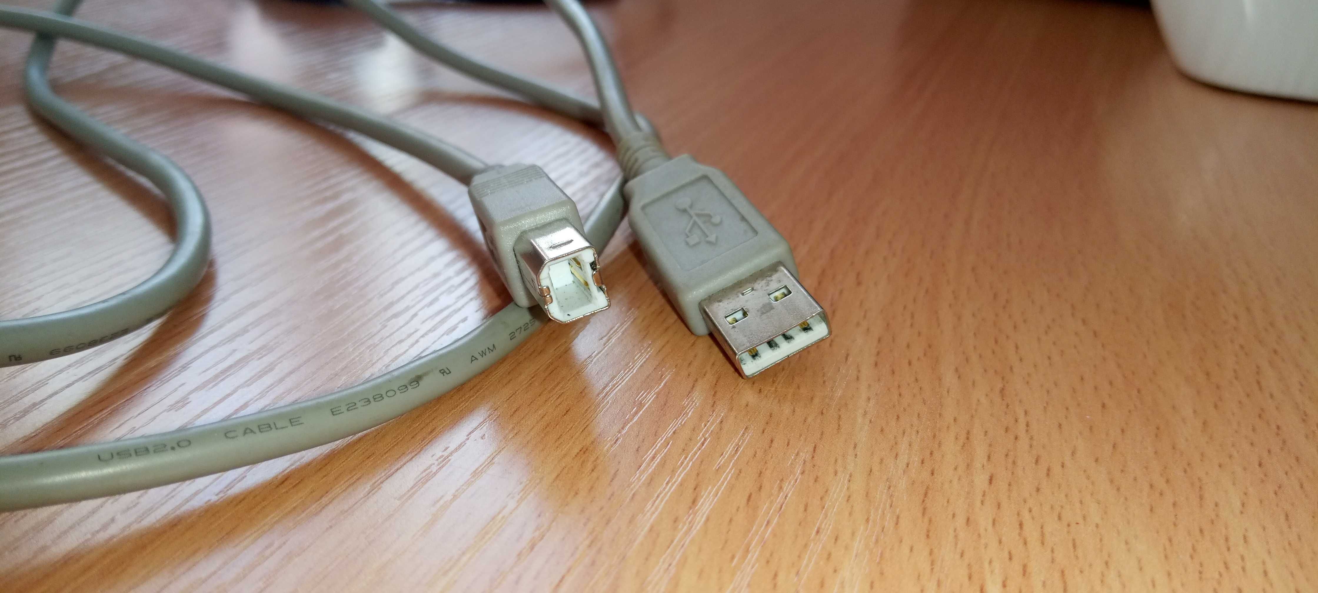 Продаются сетевой шнур и кабель для принтера.
