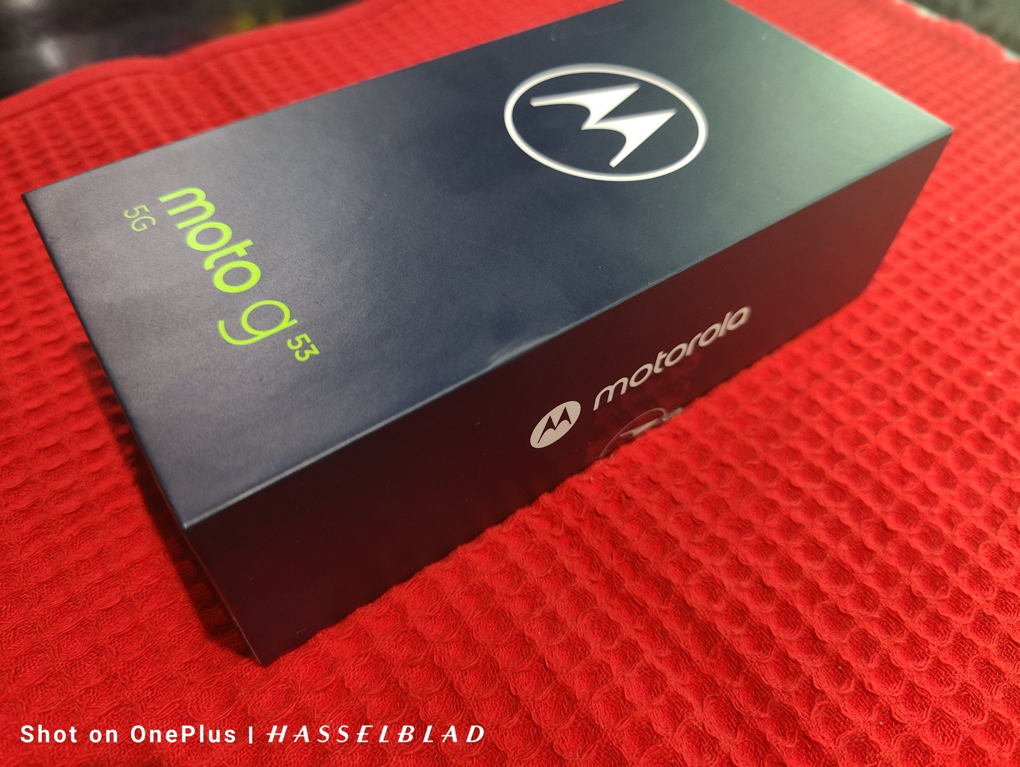 Motorola Moto G53 5G 128GB/4RAM Blue чисто нов 24м. гаранция от А1