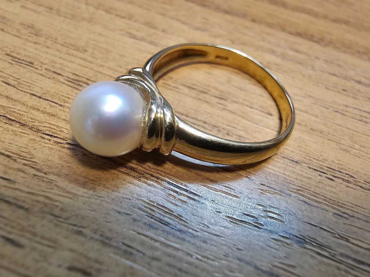 inel cu perla 14 k (antikgemma)