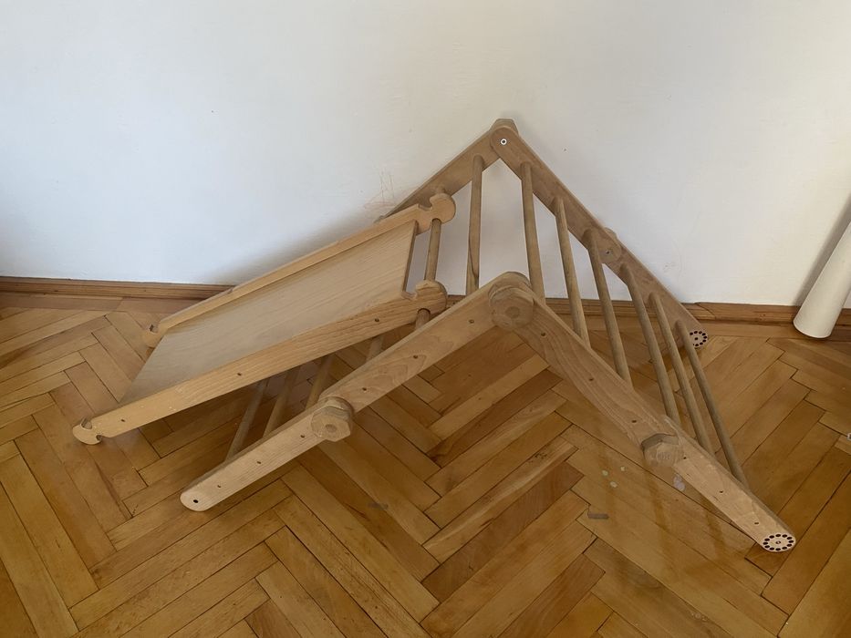 Triunghi picker cu tobogan / catarare