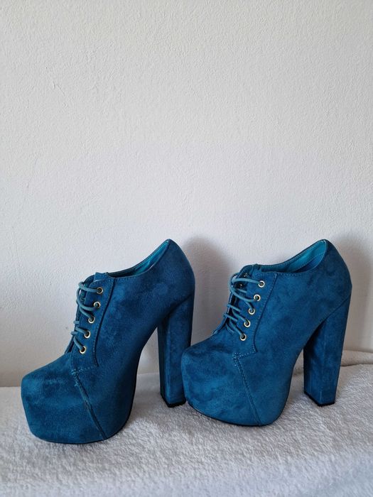 Botine Lavanda Albastre