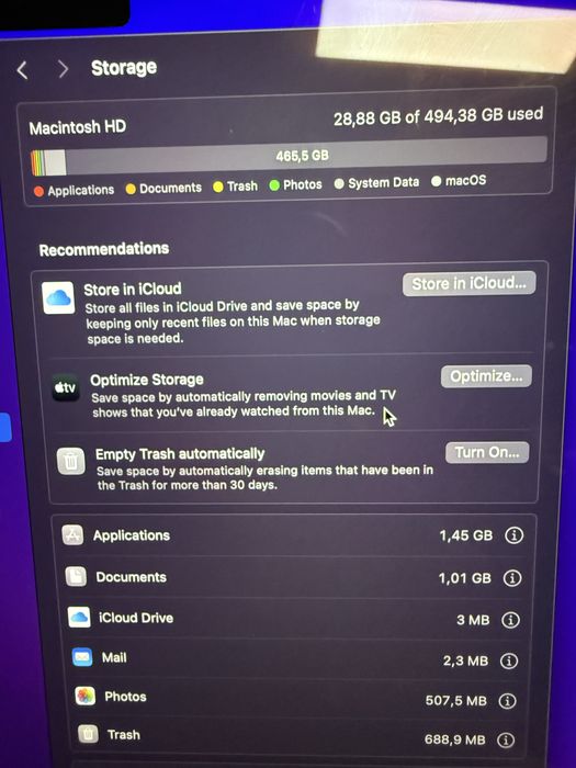 Apple MacBook Pro 16” (2021, M1, 16GB RAM, 512GB SSD)