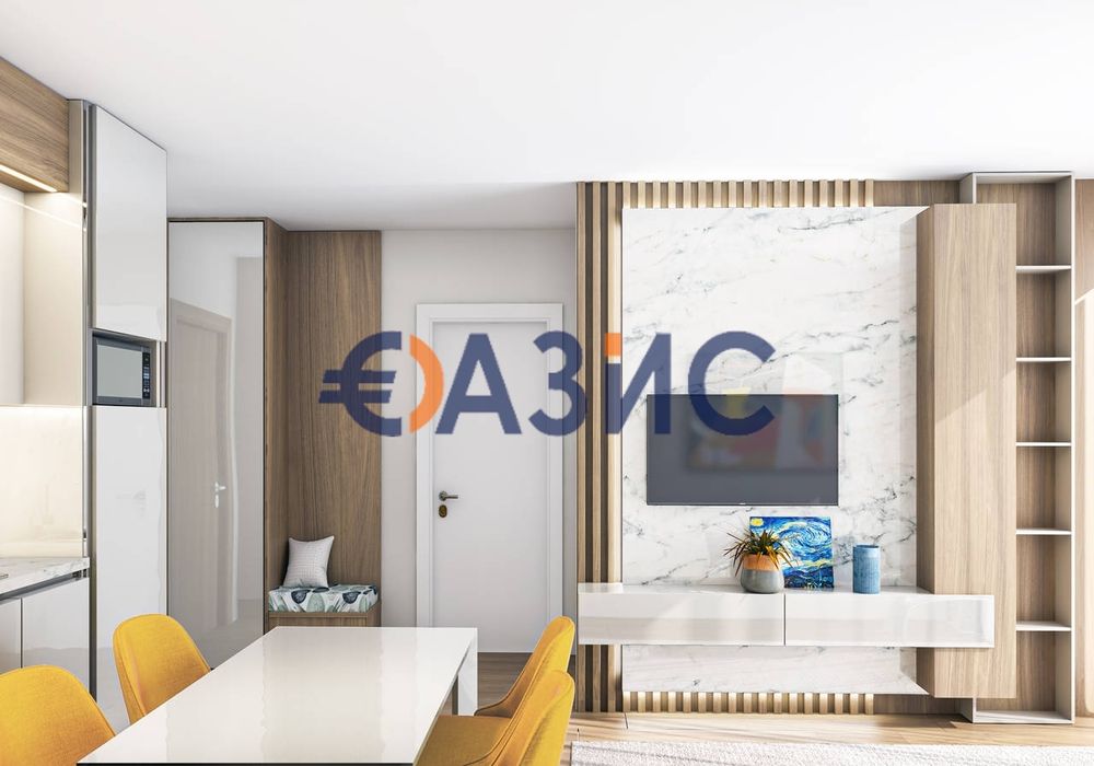 Продава се Двустаен апартамент в к.к. Слънчев бряг - 50 кв.м за 1946 €/кв.м - Снимка #3