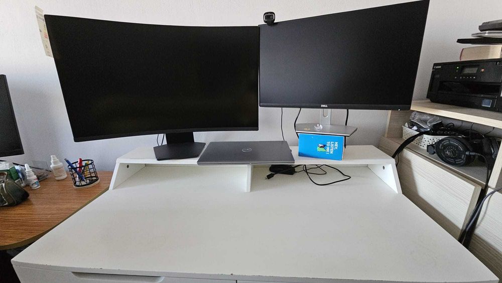 Vand birou elegant cu sertare 116 x 60 cm