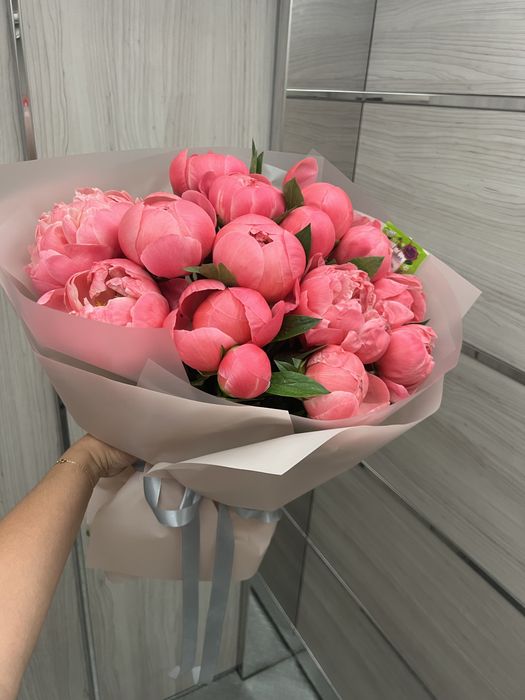 Коралловые пионы