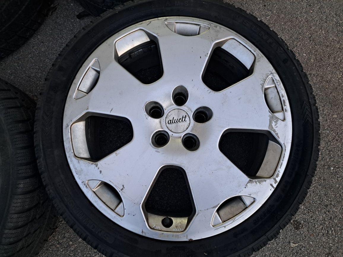 5х112/18 с гуми Ауди VW Шкода Сеат Мерцедес 5x112/18 Mercedes Audi