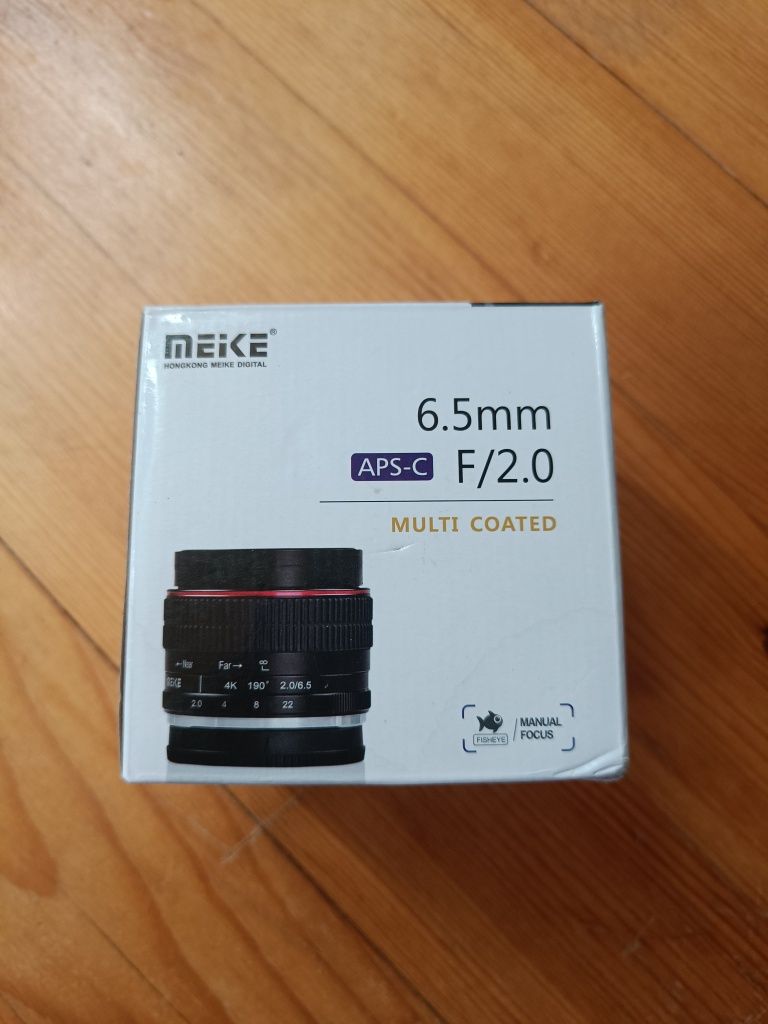 MEIKE 6.5mm f/2.0 fisheye за Micro Four Thirds