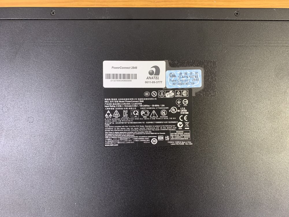 Суич Дел 48 порта Switch Dell PowerConnect 2848