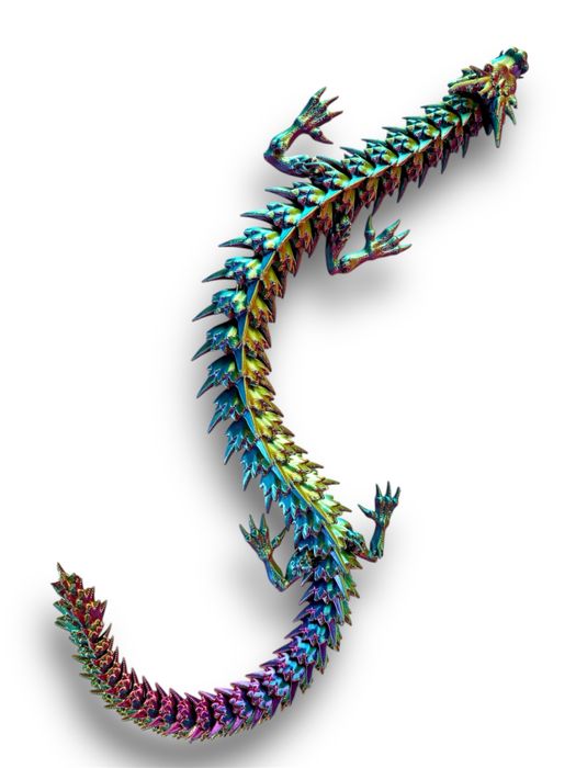 Фигура на китайски дракон 3D print