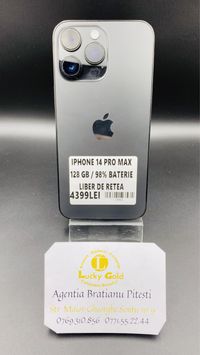 Iphone 14 Pro Max 128gb 98 % baterie cod produs 13081