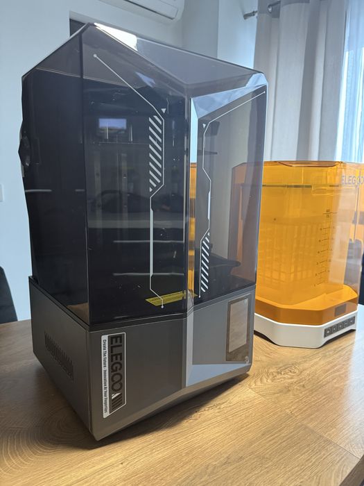 Imprimanta rasina Elegoo Saturn 4 Ultra Noua + statie wash and cure