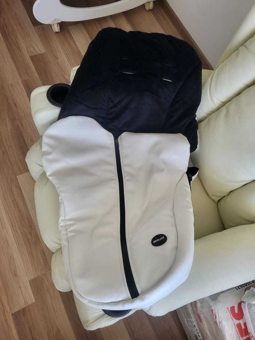 Sac de iarna pentru carucior Bebumi, eco piele, nou
