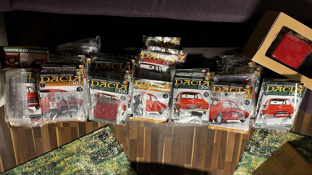 Colectia Dacia 1300 1:8 / Macheta Construibila / 1-74 (numarul curent)