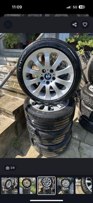 Jante/Anvelope 16”/17” 5x120/5x112 205/55/16 205/60/16 225/45/17