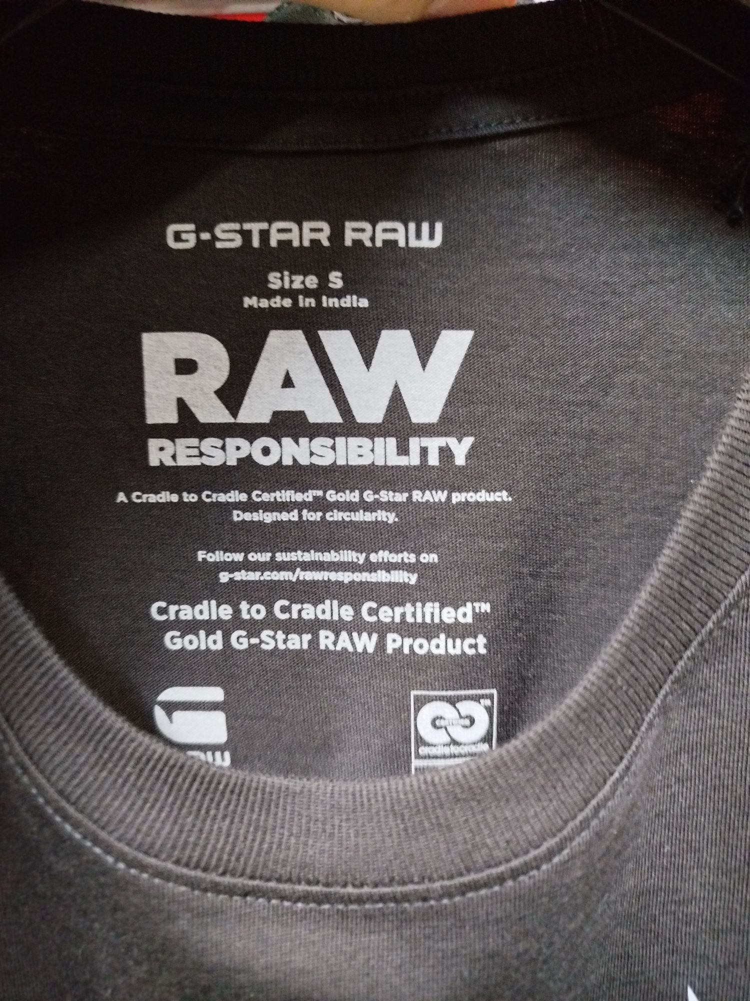 Оригинална НОВА тениска G-Star Raw Retro Shadow S , M мъжка черна