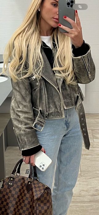 Кожано натурален  яке