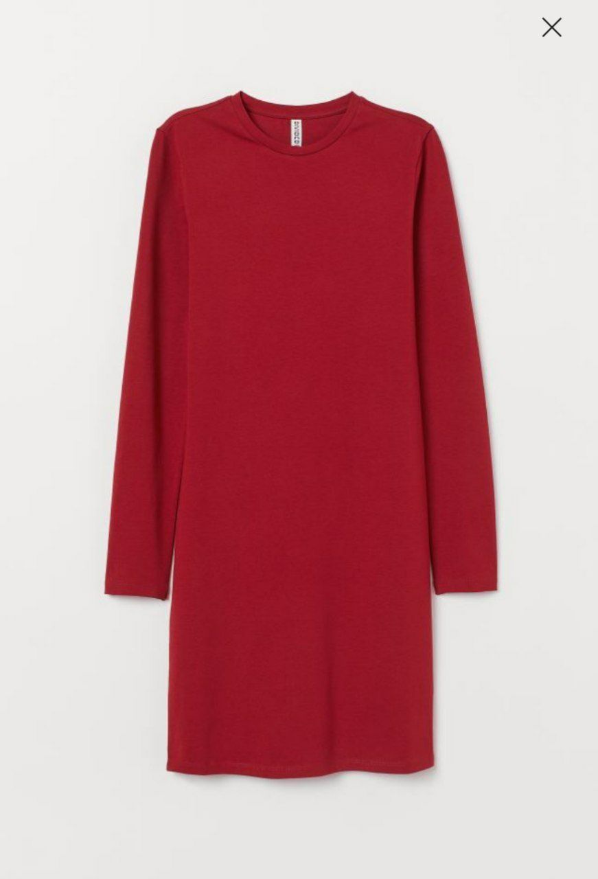 Трикотажное платье H&m