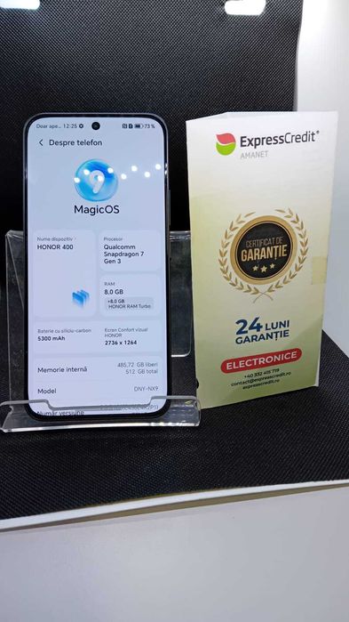 Telefon Honor 400 8/512gb (b33200 ag15 Gara 1) Garantie 2 ani