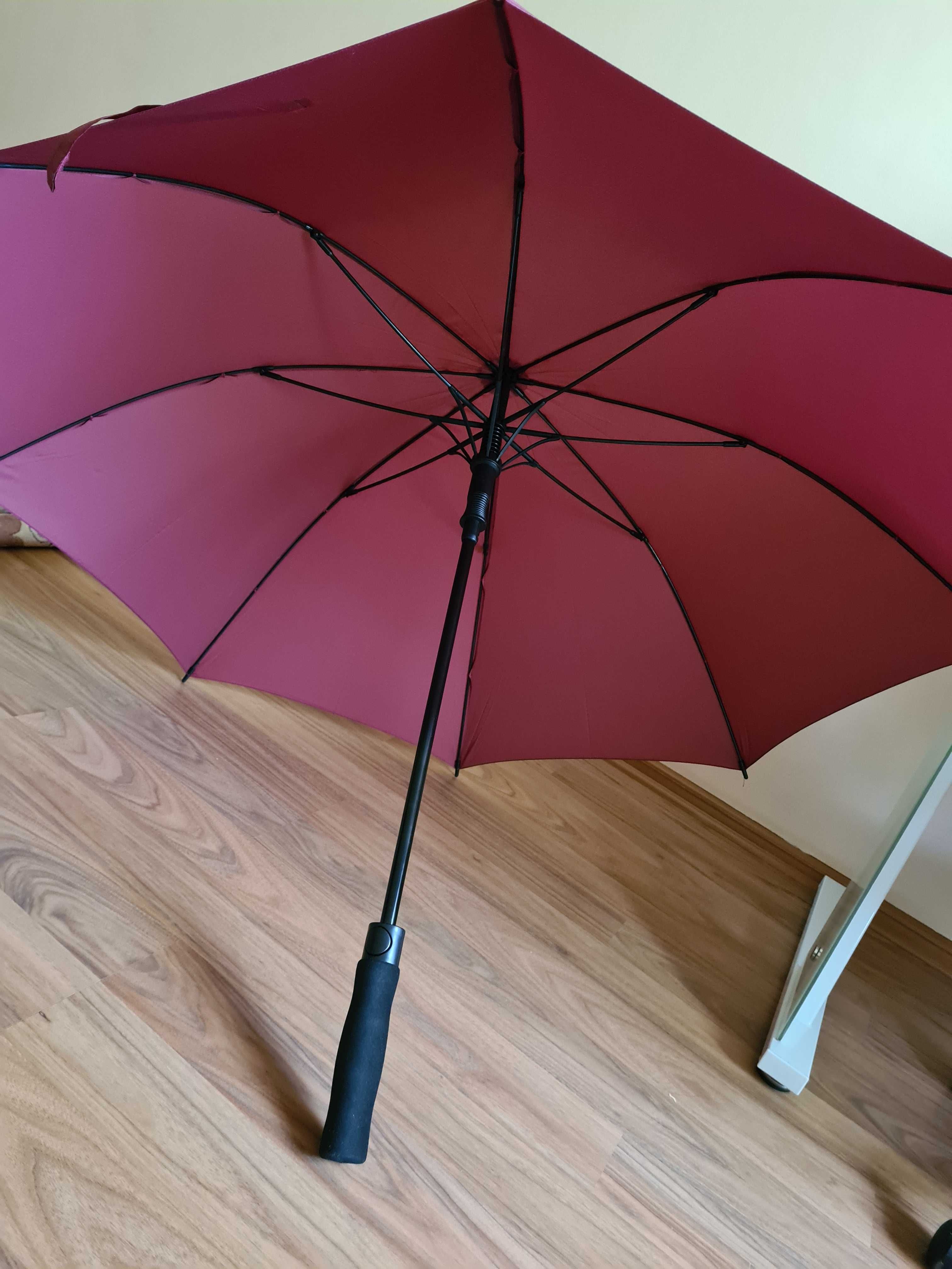 Шикарный бордовый зонт