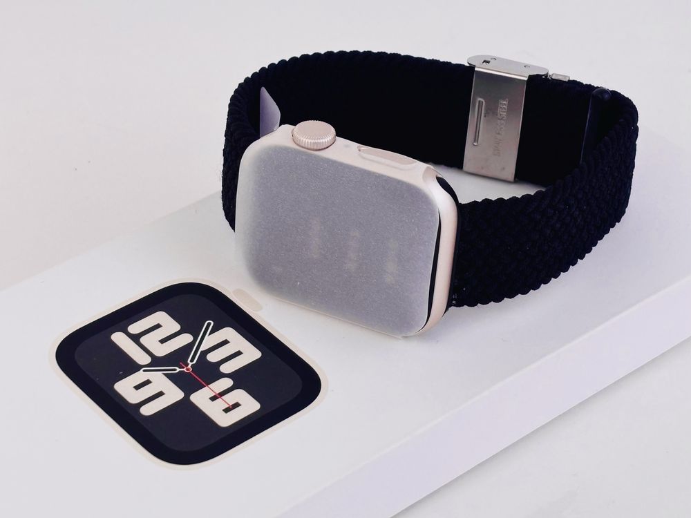 НОВ! Apple Watch SE Gen 2 40mm GPS Starlight Гаранция!