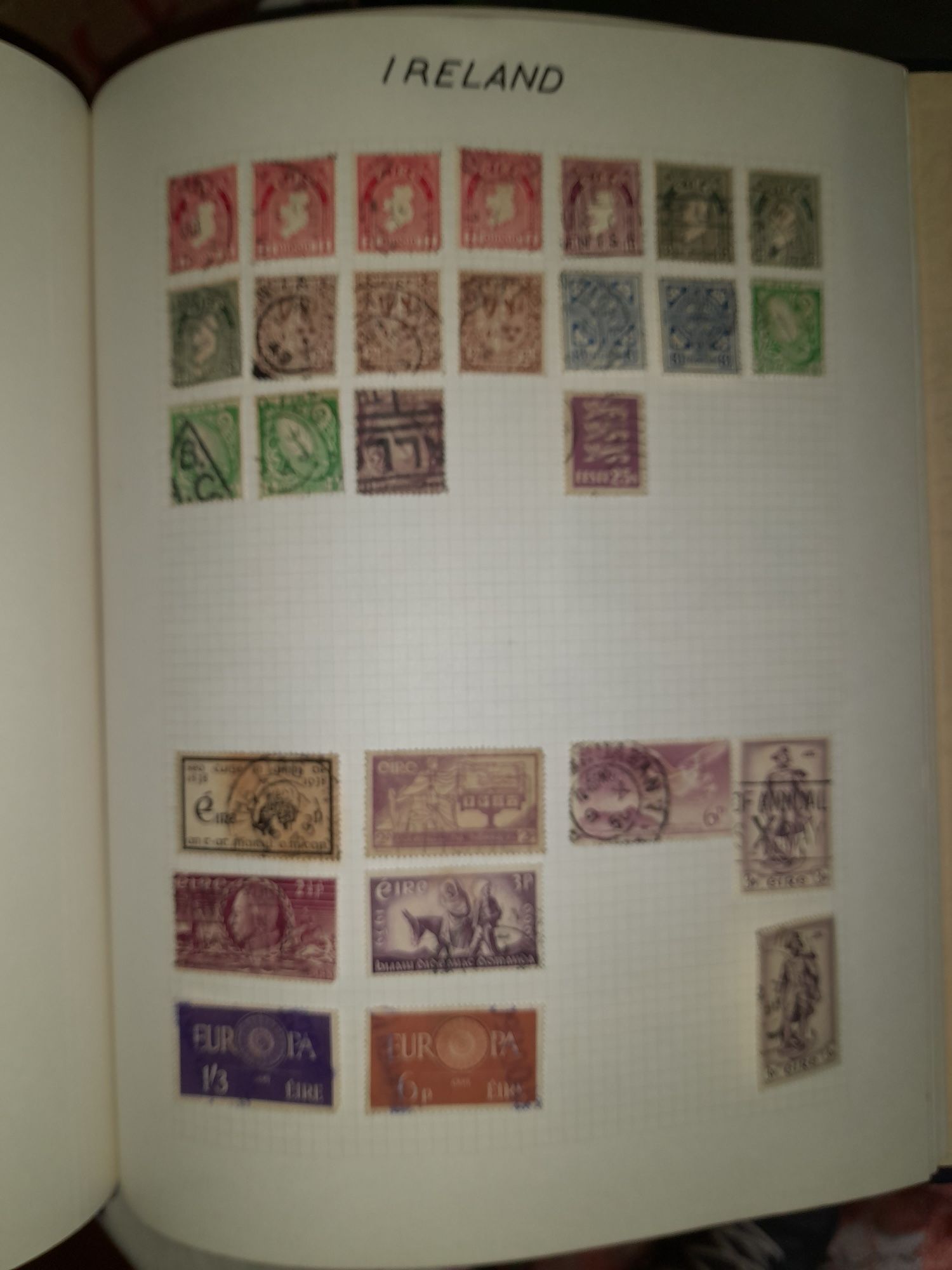 Vând timbre de colecție englezesti