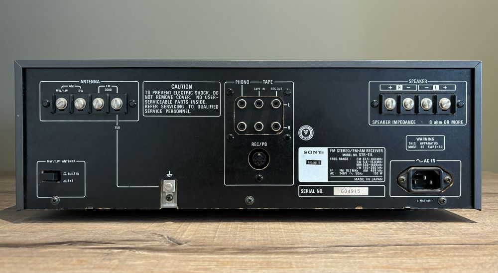 Sony STR 11 L, Сони стерео ресийвър