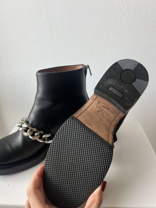 Боти Givenchy черни biker