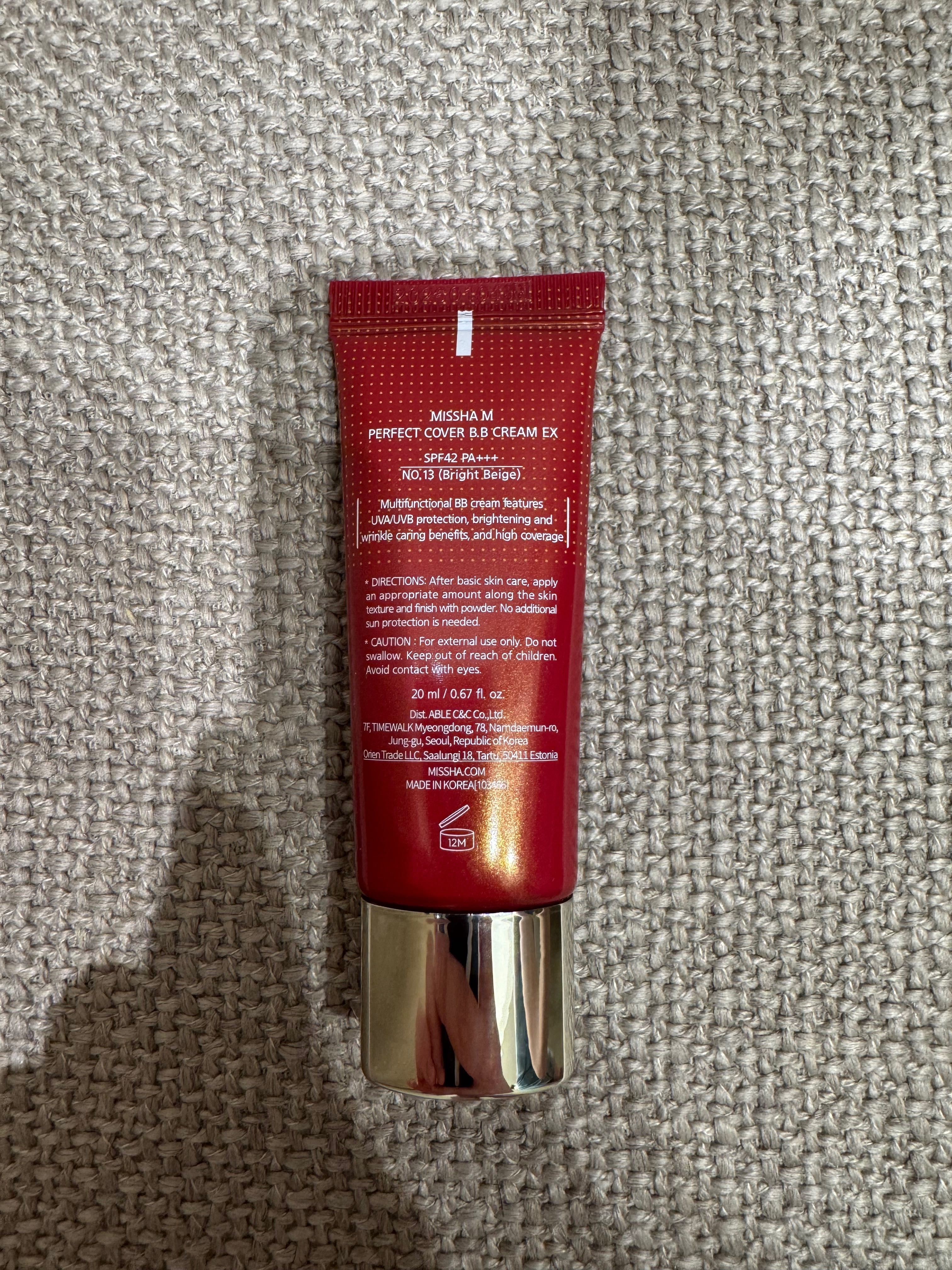BB крем Missha с висока UV защита
